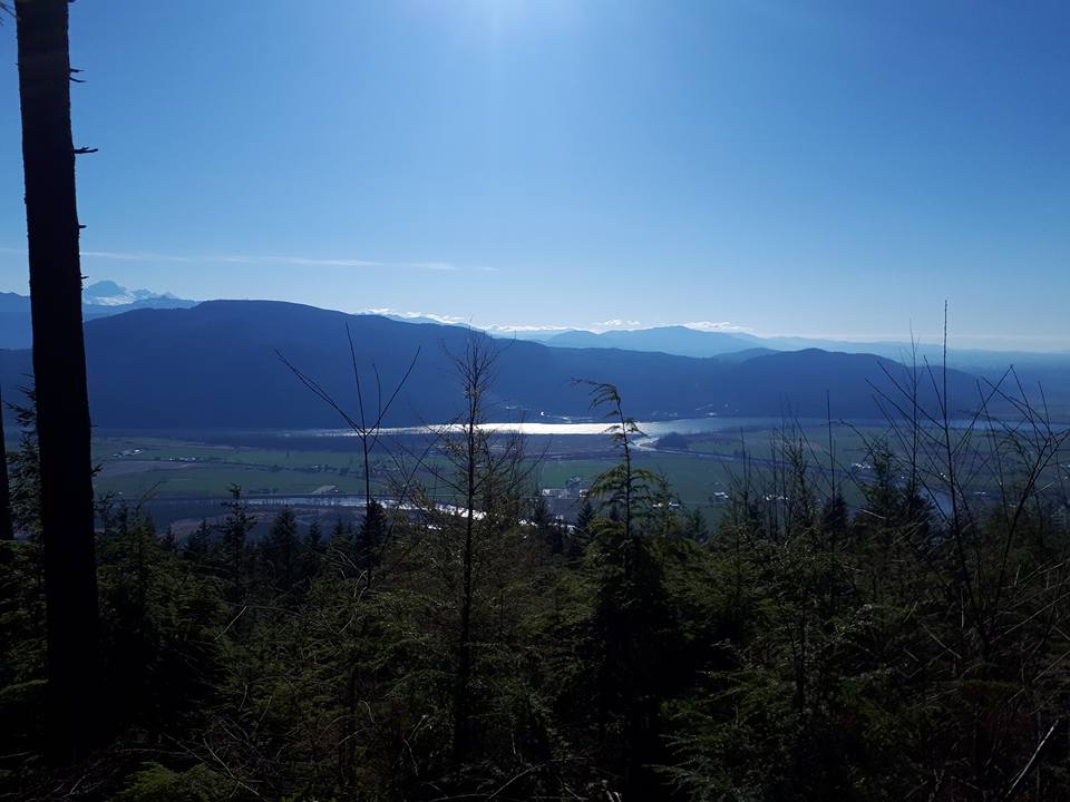 the view from the Dewdney Grind trail.