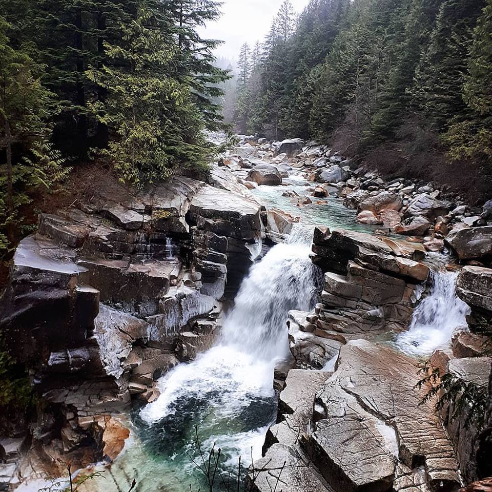 Upper Falls at Golden Ears Provincial Park