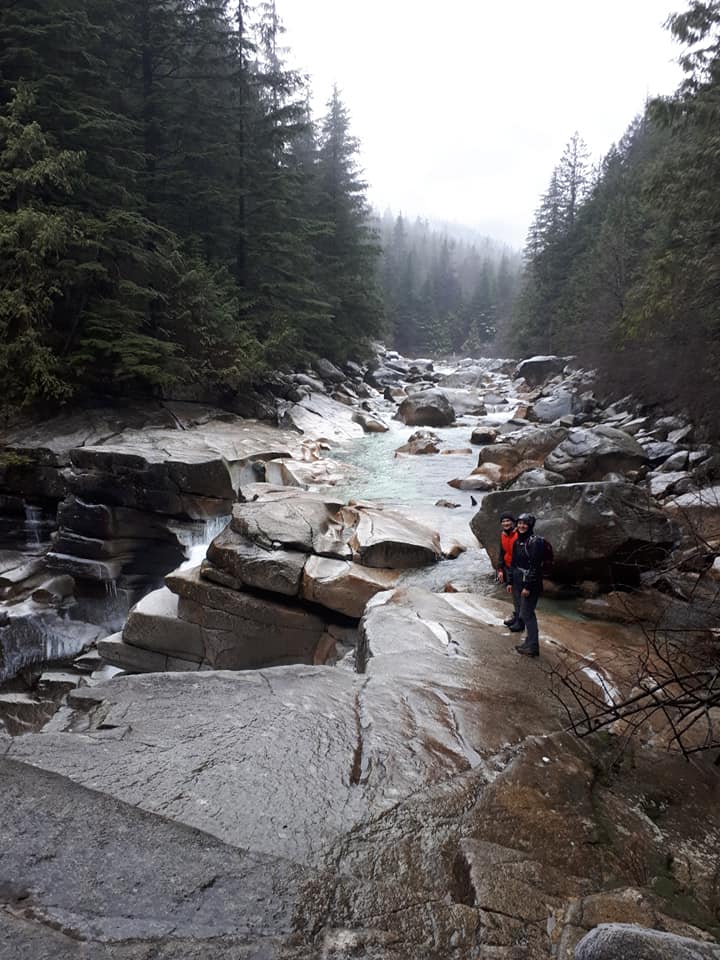 Upper Falls via East Canyon trail at Golden Ears Provincial Park