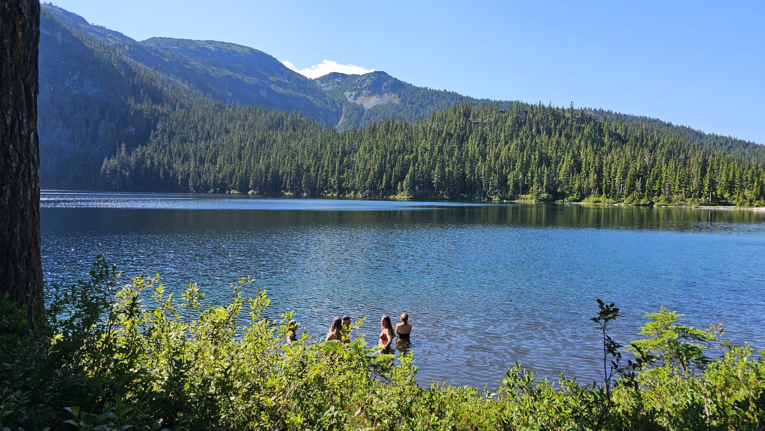 Circlet lake Strathcona park