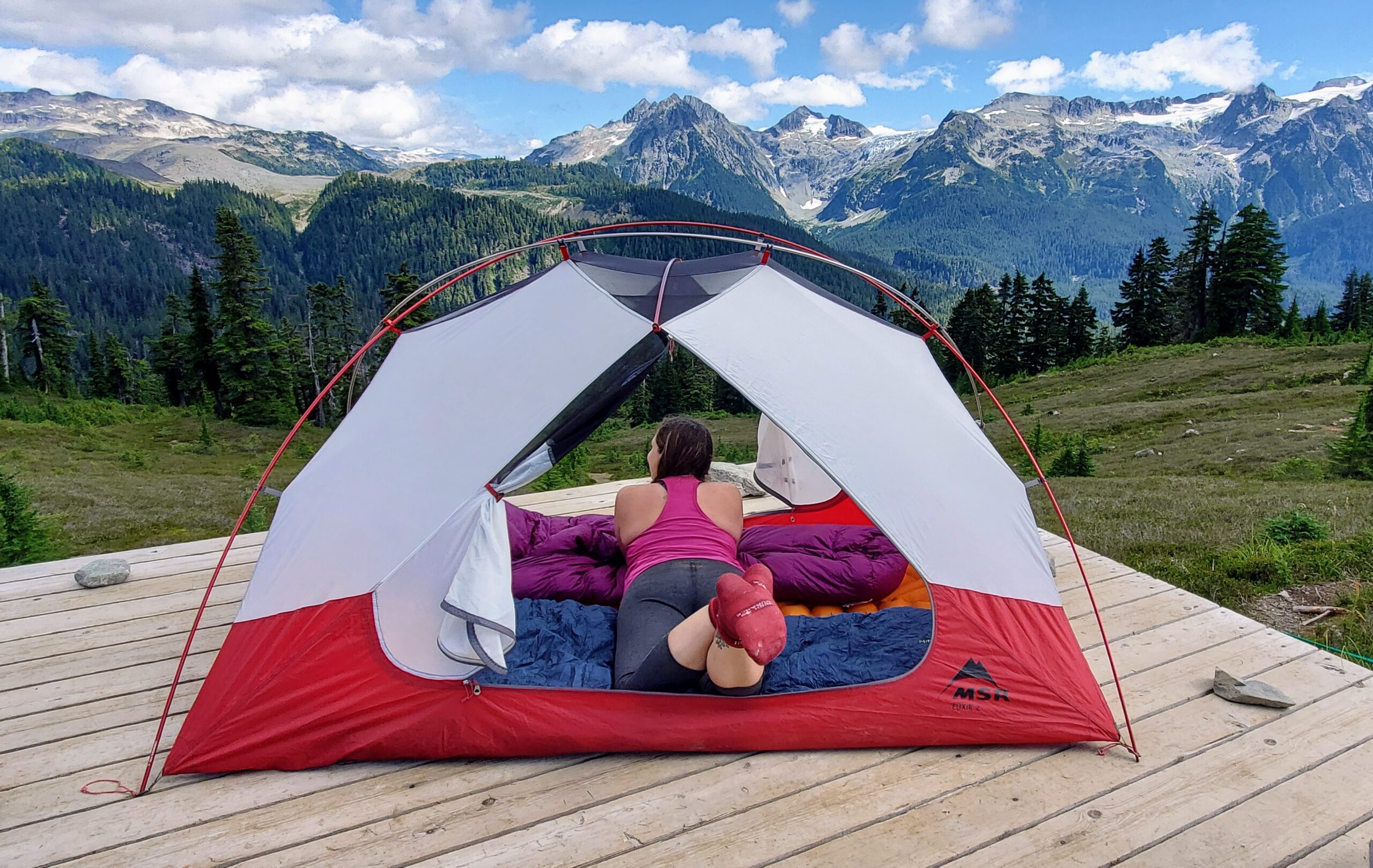 Tent for hiker and camper